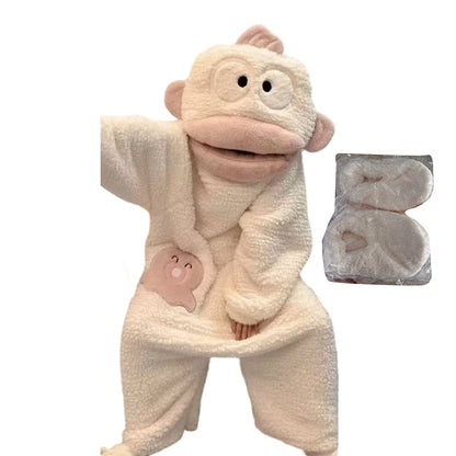 🎁2026 New Arrivals 50% OFF💥Cozy Coral Fleece Character Pajamas