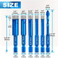 Porcelain Glass Ceramic Tile Dry Cut Diamond Drill Bit 6-Piece Set