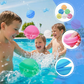 12 PCS Non-Magnetic Silicone Water Balloon Toy