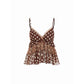👗 🌈LIMITED-TIME 50% OFF! 🍀  🌸 Ruffled Lace Trim Camisole Top 🌸– A-Line Silhouette, Mesh Fabric, Feminine Allure ✨