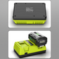 🔋Dual Port 40V Lithium Battery Charger for Power Tools⚡