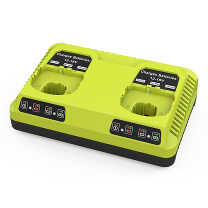 🔋Dual Port 40V Lithium Battery Charger for Power Tools⚡