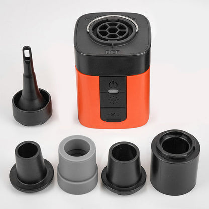 🏕️ Mini Electric Air Pump with LED Light – Portable, Fast Inflation for Outdoor Gear