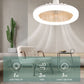 🤫 Quiet LED Ceiling Fan with Remote – Perfect for Bedroom, Living Room & Office 🛏️