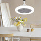 🤫 Quiet LED Ceiling Fan with Remote – Perfect for Bedroom, Living Room & Office 🛏️