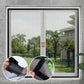 Anti-Mosquito Self-Adhesive Window Screen 🦟 Peel & Stick, No Tools Needed, Instant Mosquito Protection ✨