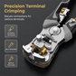 🛠️ 50% OFF NOW! 🔥 Automatic Self-Adjusting Wire Stripper & Crimper – Self-adjusting for fast stripping, 2-in-1 stripper & crimper & comfortable grip – essential for DIY electrical work and home repairs 🔌