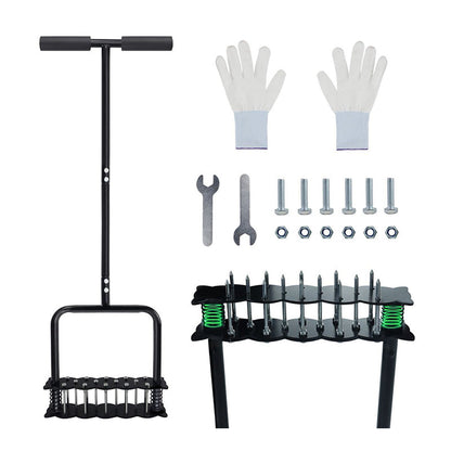 💐 50% OFF NOW!   Heavy-Duty Manual Lawn Coring Aerator