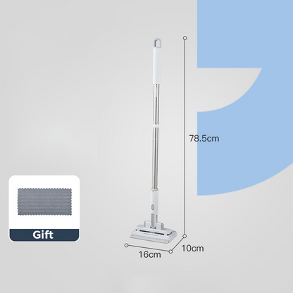 🧹 Retractable Snap Grip Mini Flat Mop | Extendable Handle, Compact & Easy Storage – Cash on Delivery ✅