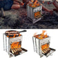 Foldable BBQ Grill for Outdoor Camping 🔥 Grill Anywhere, Anytime 🍖