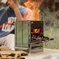 Foldable BBQ Grill for Outdoor Camping 🔥 Grill Anywhere, Anytime 🍖