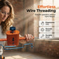 🔌 Drill-Powered Automatic Wire Threader | Powered by Drill, Fast Threading, Effortless – Cash on Delivery ✅