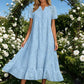 ⏰Summer Hot Sale 70% OFF💃Women's Elegant Cutout V-Neck Maxi Dress – Flattering V-Neck, Graceful Cutout Detail & Flowy Hem ✨