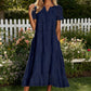 ⏰Summer Hot Sale 70% OFF💃Women's Elegant Cutout V-Neck Maxi Dress – Flattering V-Neck, Graceful Cutout Detail & Flowy Hem ✨