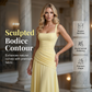 👗✨ Women's Ruched Bodice Square Neck Maxi Dress – 57% OFF! Elegant square neck, flattering ruched bodice, flowy maxi length – timeless sophistication. 🔥🌸