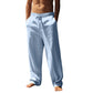 🔥Men's Casual Drawstring Pants with Pockets