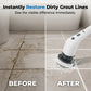 🥳2026 HOT SALE🥳💞50K+ SOLD! 🧹⚡ 50% OFF! Electric Cleaning Brush – high-torque motor, 4 heads & long handle. Waterproof & cordless – bathroom, kitchen & car all shine! 💧✅