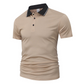 👔 LIMITED-TIME 50% OFF! ✨ Men's Collared T-Shirt – Slim Fit, Contrast Collar, Moisture-Wicking 🌀