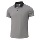 👔 LIMITED-TIME 50% OFF! ✨ Men's Collared T-Shirt – Slim Fit, Contrast Collar, Moisture-Wicking 🌀