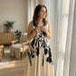 ☀️ Summer Sale 60% OFF 👗 Floral Print Maxi Dress – Chic V-Neck, Defined Waist & Effortless Everyday Elegance 🌼