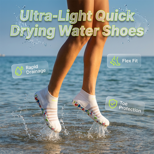 🌊 LIMITED-TIME 56% OFF! ✨ Unisex Breathable Water Shoes – Mesh Upper, Drainage Holes, Anti-Slip Sole 🏖️
