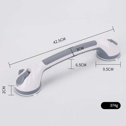 🚿🔒 Suction Cup Grab Bar – 50% OFF! Tool-free install on tiles & glass, strong vacuum hold, removable & reusable – no drilling needed. 💯