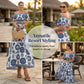 🌺 LIMITED-TIME 56% OFF! 💥 Women's Off-Shoulder Midi Dress – Daisy Print, Waist Cutout & Flattering Flowy Fit – Tropical Chic 💃