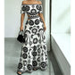 🌺 LIMITED-TIME 56% OFF! 💥 Women's Off-Shoulder Midi Dress – Daisy Print, Waist Cutout & Flattering Flowy Fit – Tropical Chic 💃