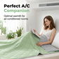 ⏳Limited-time 50% off | Cooling Summer Quilt | Lightweight Breathable Bed Blanket with Advanced Thermal Fibres | Reversible Dual-Tone AC Comforter