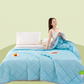 ⏳Limited-time 50% off | Cooling Summer Quilt | Lightweight Breathable Bed Blanket with Advanced Thermal Fibres | Reversible Dual-Tone AC Comforter