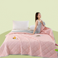 ⏳Limited-time 50% off | Cooling Summer Quilt | Lightweight Breathable Bed Blanket with Advanced Thermal Fibres | Reversible Dual-Tone AC Comforter