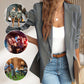 🧥🌸 Elegant Soft Solid Color Lapel Buttons Jacket – 50% OFF! Classic lapel, soft fabric, timeless design – perfect for work & weekend. 🔥✨