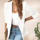 🧥🌸 Elegant Soft Solid Color Lapel Buttons Jacket – 50% OFF! Classic lapel, soft fabric, timeless design – perfect for work & weekend. 🔥✨