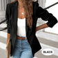 🧥🌸 Elegant Soft Solid Color Lapel Buttons Jacket – 50% OFF! Classic lapel, soft fabric, timeless design – perfect for work & weekend. 🔥✨