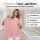 👚 50% OFF NOW! ⏰ Women's Summer Batwing Sleeve Top – Casual split loose blouse – Breathable, lightweight & flowy – perfect for beach or everyday comfort 🌸✨