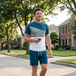 👕🩳 Men Color-Block T-Shirt and Shorts Set – 50% OFF! Bold color-block design, relaxed fit, breathable fabric – your go-to summer set. 🔥☀️