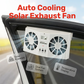 🥳2026 HOT SALE🥳💞50K+ SOLD!☀️🚗 50% OFF! Solar Car Exhaust Fan – Dual turbo fans expel hot air fast. Solar‑powered, no wiring. Real‑time temp display. Step into a cool car! 🌬️✨