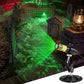 👻 Green Laser Swamp Light | 360° Adjustable Halloween Atmosphere Projector