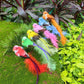 12PCS Artificial Feathered Birds with Clips