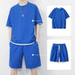 👕🩳 Men's Waffle Knit T-Shirt & Shorts Set – 50% OFF! Textured waffle fabric, breathable, relaxed fit – your new summer favorite. 🔥☀️