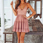 👗🌸 Backless Layers Boho Mini A-Line Dress – 50% OFF! Open back, flowy layers, bohemian charm – perfect for summer days & nights. 🔥✨