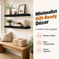 🗄️50% OFF! Wooden Wall Shelves – sleek floating design, natural finish, effortless organization – upgrade your space today. 🏡