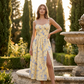 🌸 Women's Summer Floral Cami Dress with Side Slit – Breezy & Beautiful ☀️
