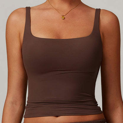 👗🌸 Women's Square Neck Cropped Tank Top – 50% OFF! Elegant square neck, cropped fit, versatile style – perfect for high-waist jeans & skirts. 🔥☀️