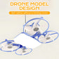 🔥🚁 50% OFF! E27 Drone Fan Light – 3-speed adjustable, LED lighting, remote included – unique ceiling fixture for any room. ✨🏠