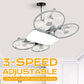 🔥🚁 50% OFF! E27 Drone Fan Light – 3-speed adjustable, LED lighting, remote included – unique ceiling fixture for any room. ✨🏠