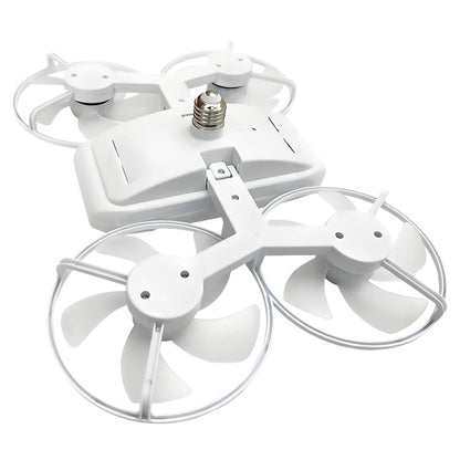 🔥🚁 50% OFF! E27 Drone Fan Light – 3-speed adjustable, LED lighting, remote included – unique ceiling fixture for any room. ✨🏠