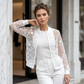 ⏳Limited-time 50% off⏰Women's Floral Sheer Mesh Jacket🦋