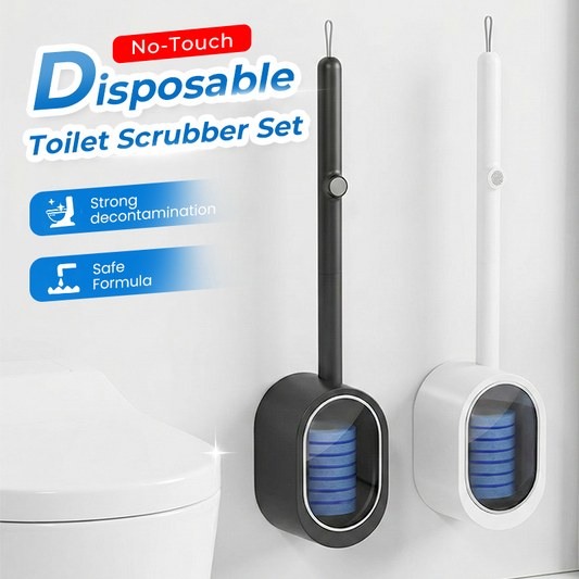 🧹✨ No-Touch Disposable Toilet Scrubber Set – 50% OFF! Clean without contact, scrubbing pads included – hygienic & hassle-free. 🔥🚽