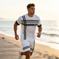 👕🩳 Men's Summer 2-Piece Athletic Set – 50% OFF! Breathable, lightweight, perfect for gym, running & everyday wear. ☁️☀️